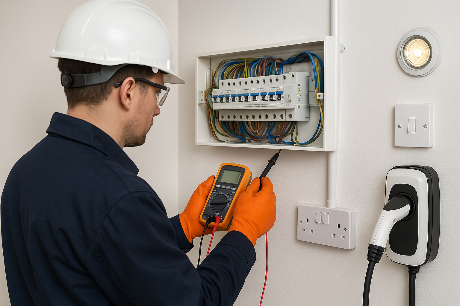 Commercial Electrician Mayfair service image